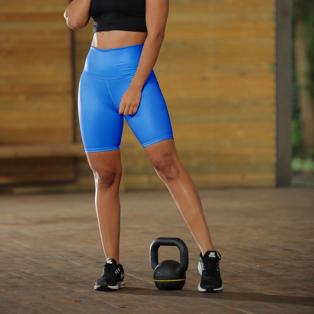 WOMEN SAPPHIRE BLUE Fashion Bike Shorts